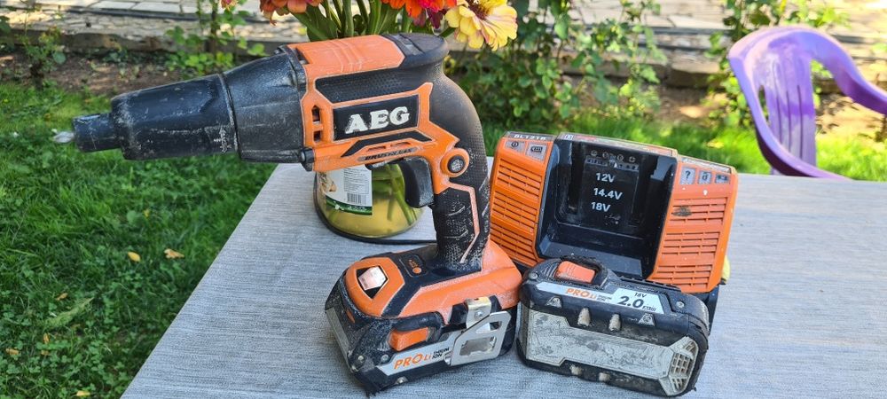 AEG 18V винтовер за гипскартон