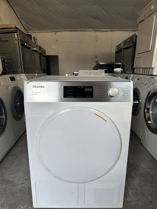 Сушилня + гаранция 1 г. Miele ТЕРМОПОМПА PROFESSIONAL, КЛАС А 8кг. Безплатна доставка за София.