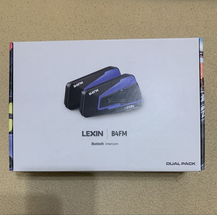 Комплект 2 бр. Интерком за каска LEXIN B4FM