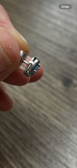 Сребърни обеци 925