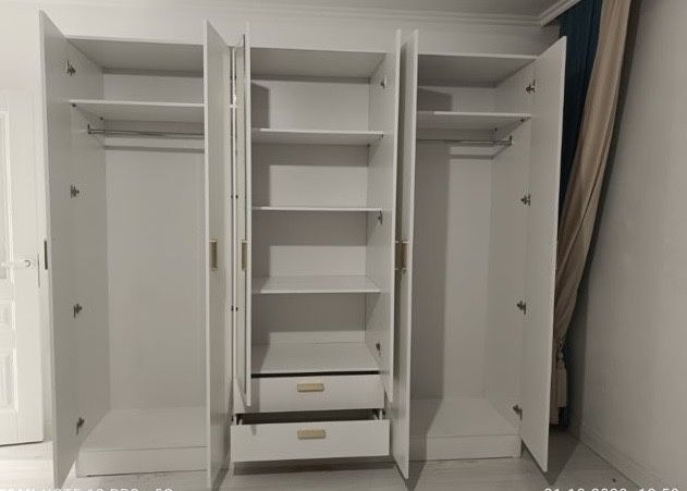 спальный шкаф 6 дверь