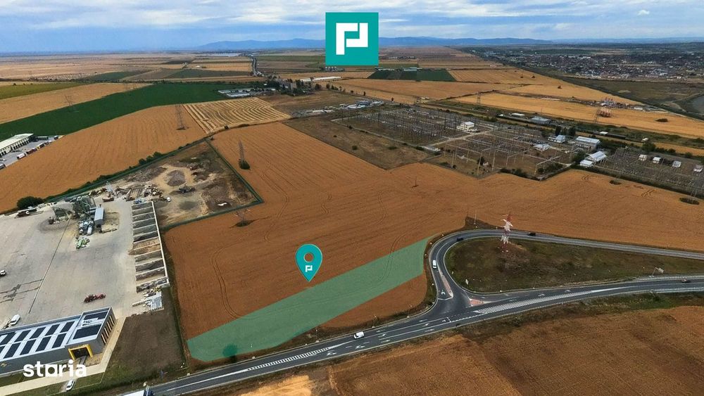 Teren strategic 7,266 mp pentru proiect BESS