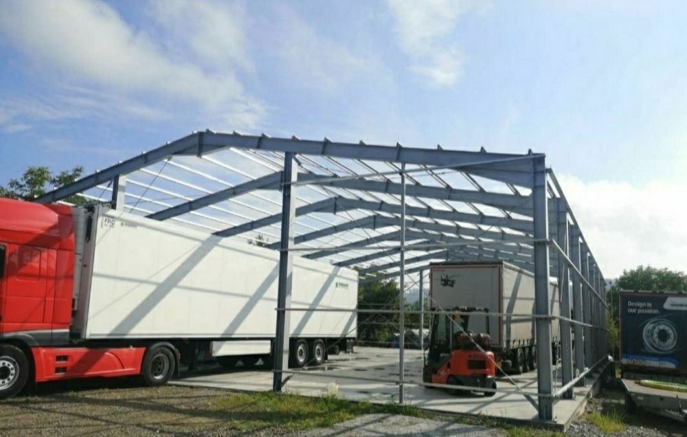 Vând hale metalice conform proiectului dvs lucrăm fără avans