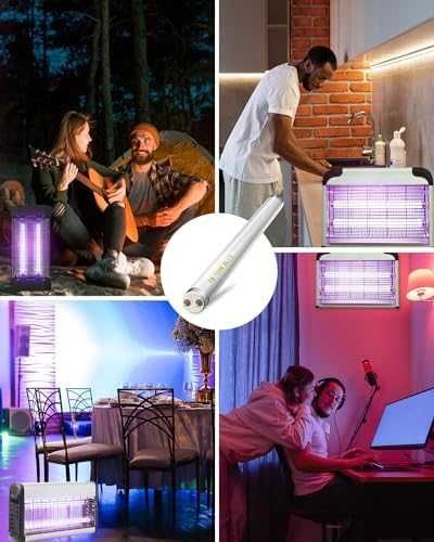 Нови 2 броя BrightArk 13in UV Заместващи крушки за Електрически Инсект Убиец