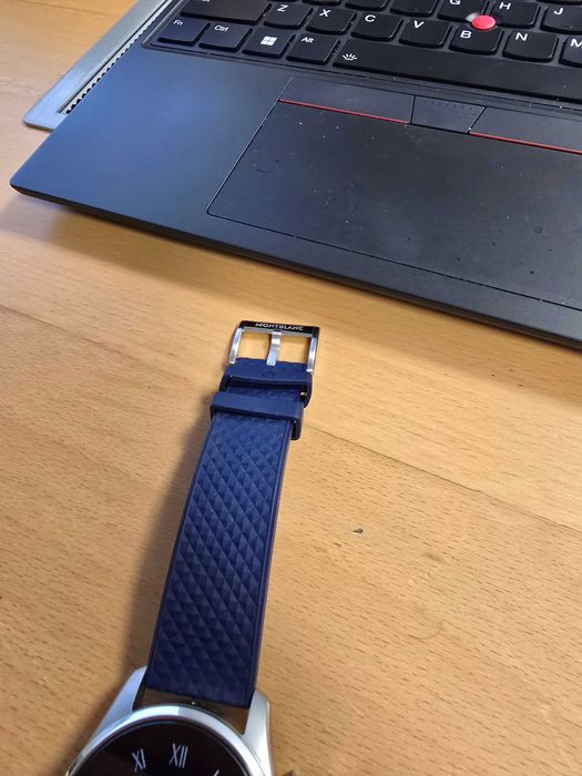 Montblanc Summit 3 Smartwatch – Titanium – Full Box – Stare excelenta + curea piele neagra