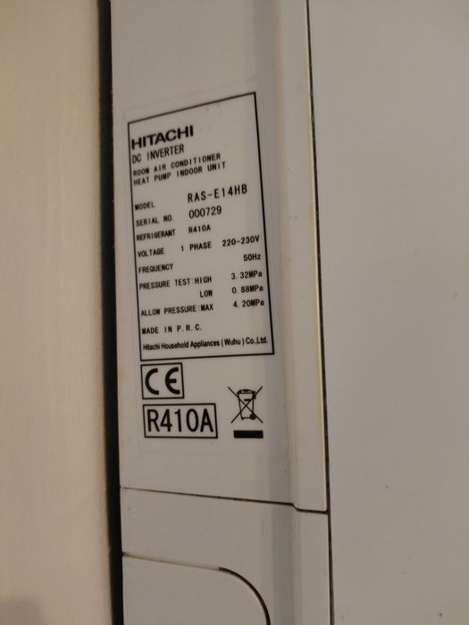 Климатик hitachi 12ка