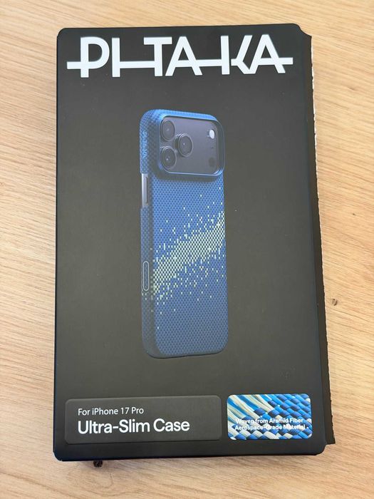 Кевларен калъф Pitaka MILKY WAY GALAXY за iPhone 17 Pro