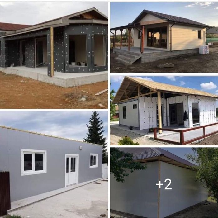 Construim case moderne din panou sendwich