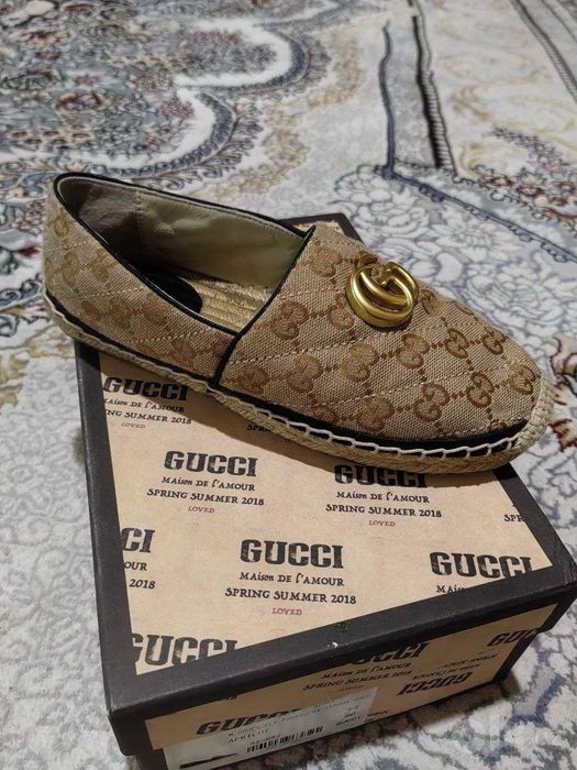 Эспадрильи Gucci, б/у