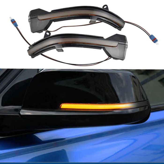 Semnalizari Dinamice Oglinzi LED BMW Seria 5,6,7 F10 11 12 13 01 02 06