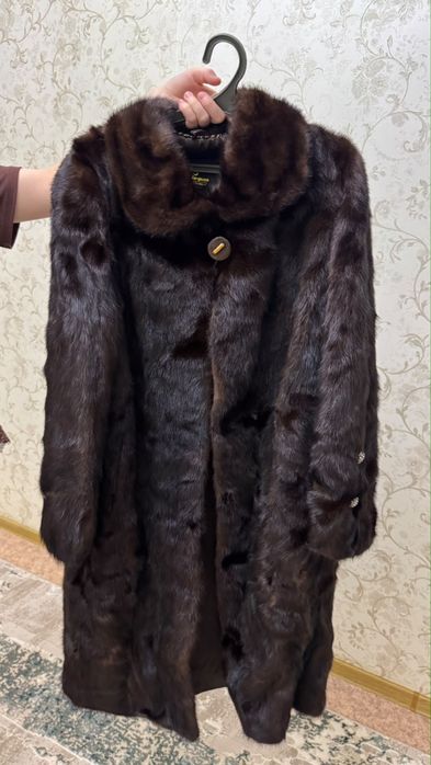 Шуба таза кожа новый