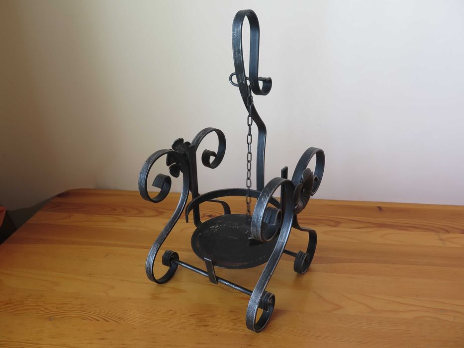 Декантер,поставка за

бутилка,ковано желязо