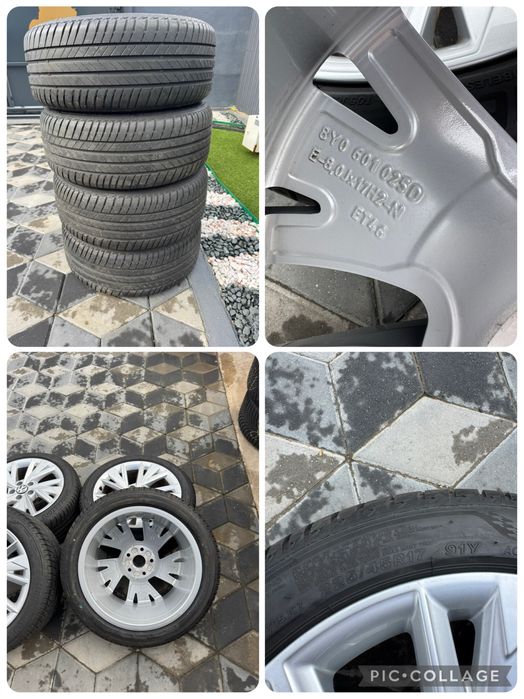 Jante Vw R-Line R17(5x112)”Golf 8/7/6/5/Passat/Jetta/Touran/Sharan/Caddy/Eos/Audi A3/Skoda/Ssat Leon~Anv Noi Vara”