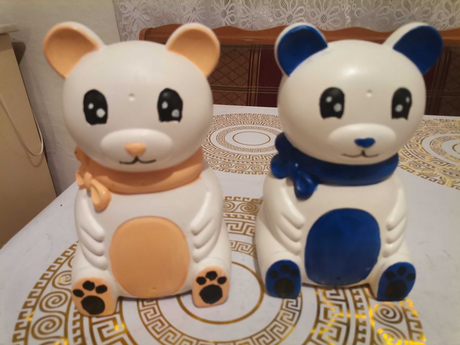 Копилки из гипса