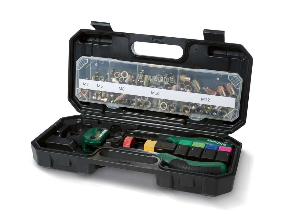 PARKSIDE® Клещи за нитове (нитачка), включително 150 нит гайки