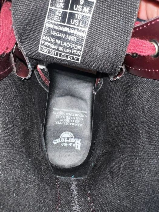 Dr. Martens 1460 Vegan Burgundy 42