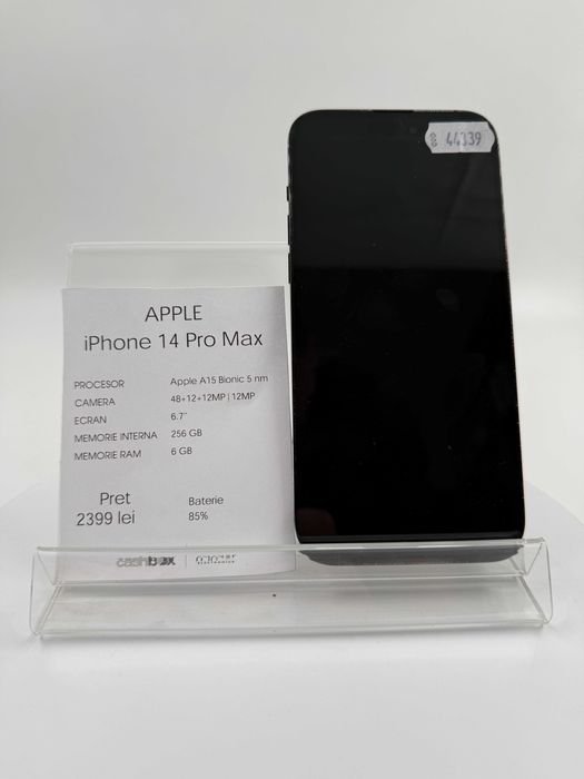 Apple iPhone 14 Pro Max 128 GB 85% Garantie 24 luni CashBox