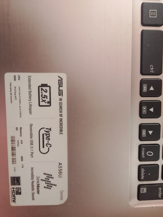 Acus notbook core 5