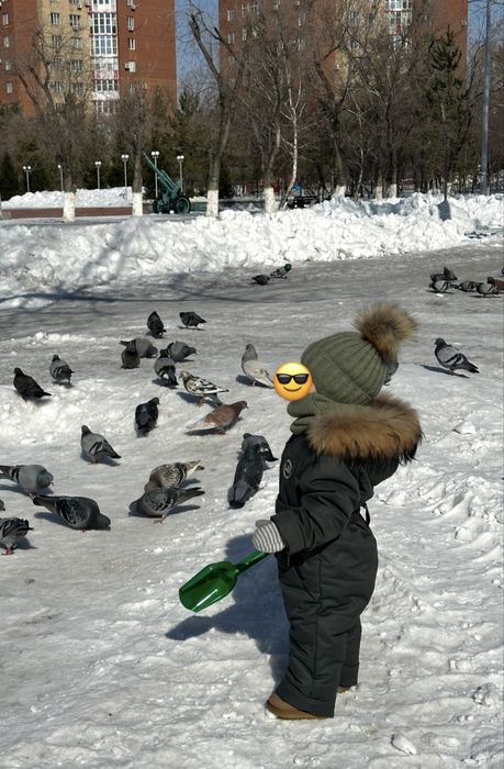 Зимний пуховик на мальчика