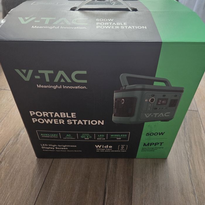 Statie de stocare portabila V-TAC 500W
