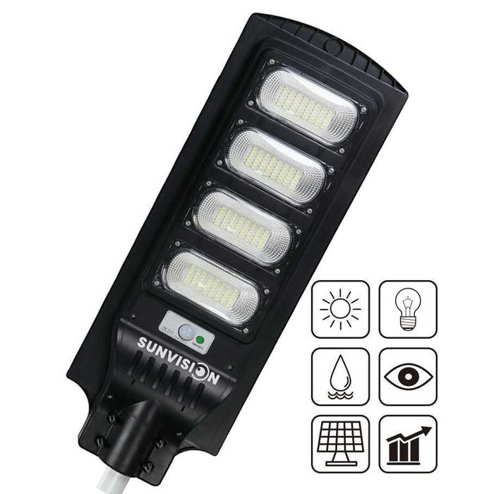 Мощна улична соларна лампа SUNVISION 1800w
