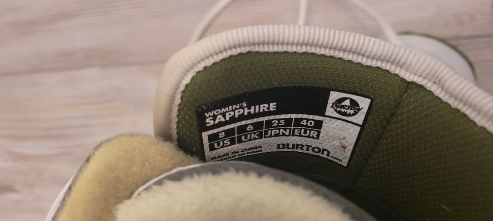 ghete snowboard fete Burton Sapphire marimea 40