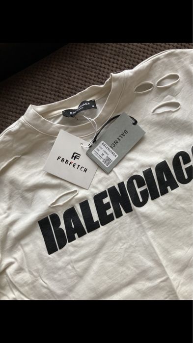 Тениска Balneciaga boxy fit