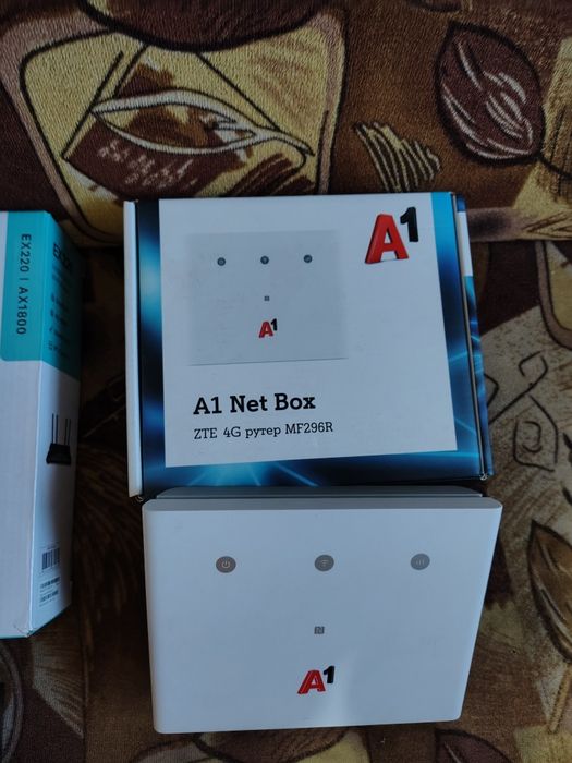 A 1,Net Box и рутер Tp Link