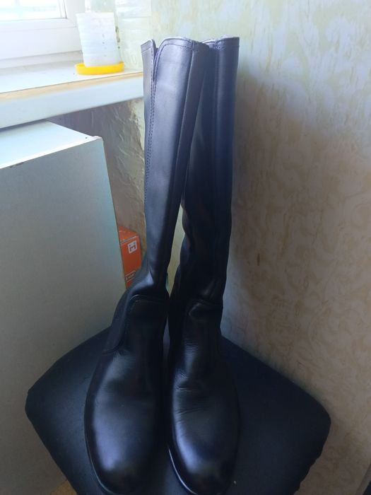 Сапоги натуральная кожа