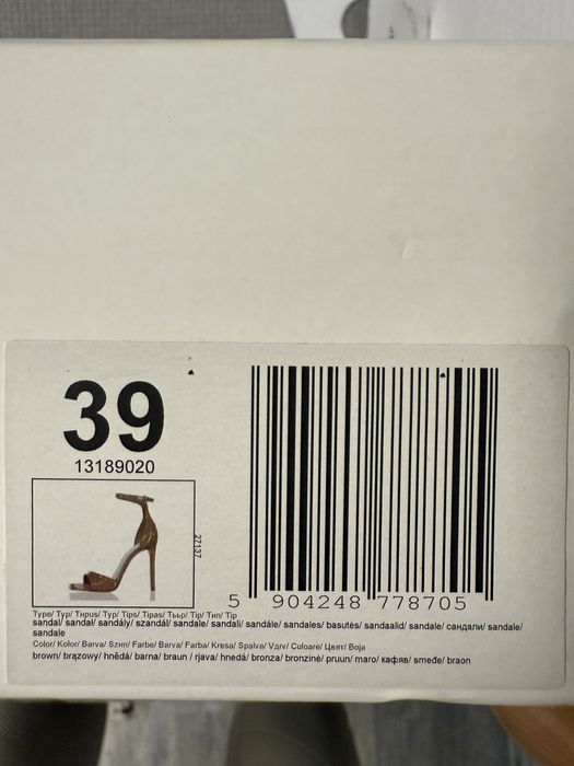 ALDO Сандали на висок ток