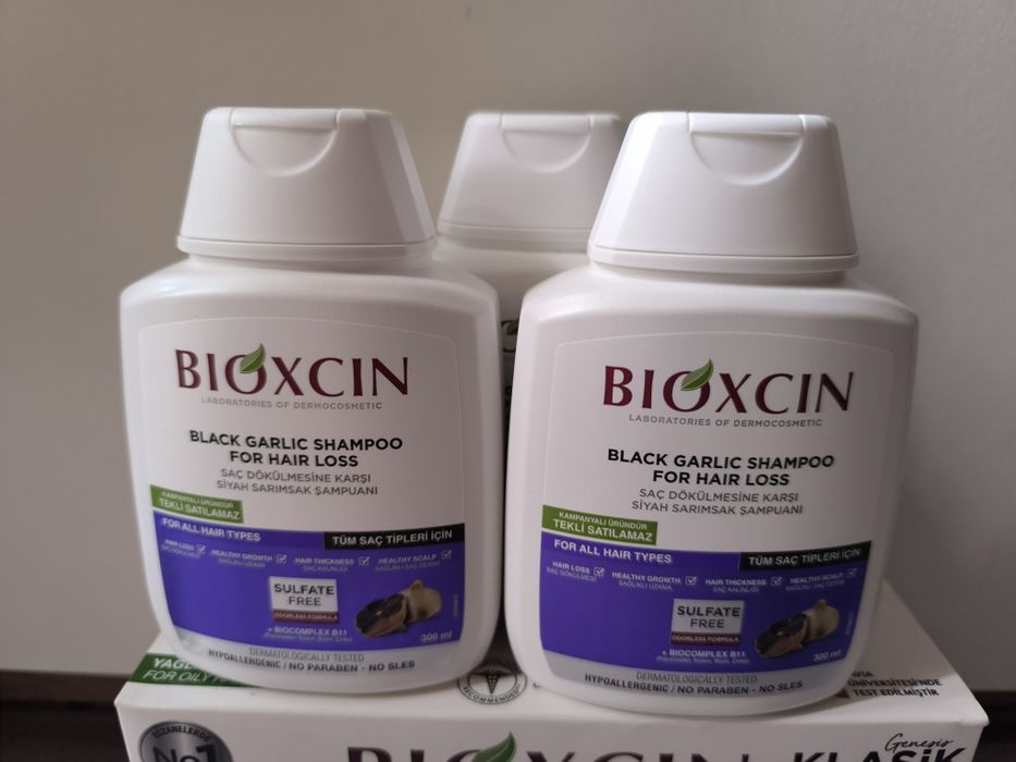 Турски шампоан Bioxcin различни видове