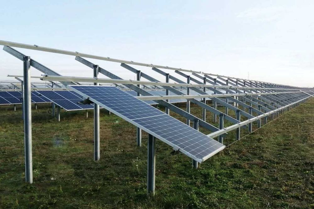 Kit structura montaj 20 panouri fotovoltaice pe SOL