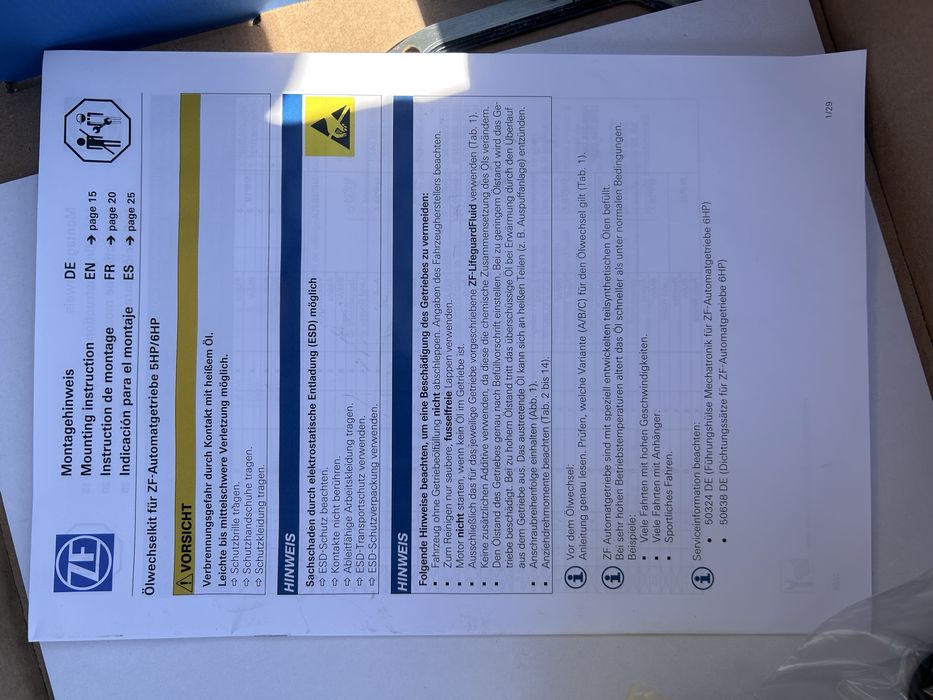 Ulei cutie automata + accesorii! Piese originale!!