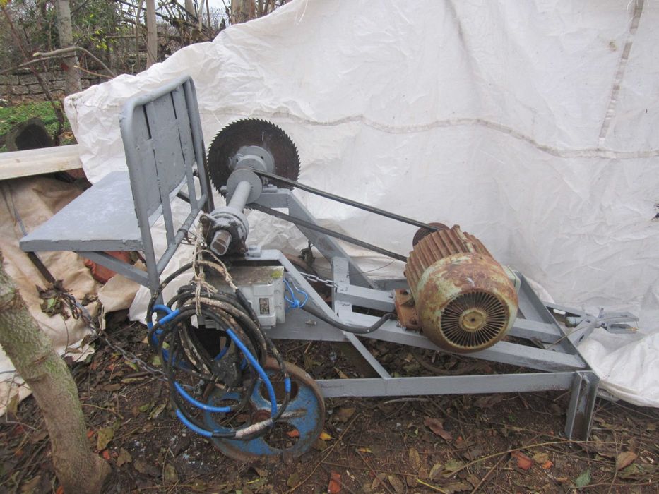 Резачка за дърва, електрическа, трифазна