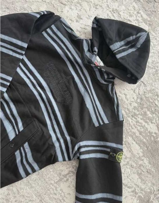 Stone island x Supreme худи