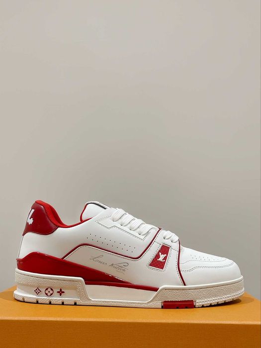 Clasic Roșu #54 LV Bărbați Femei Pantofi