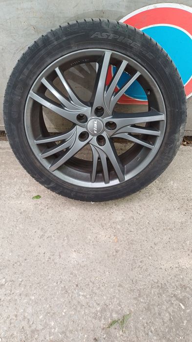 Джанти с гуми и фланци