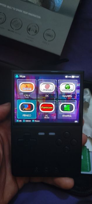 Trimui brick консоль эмулятор систем ретро