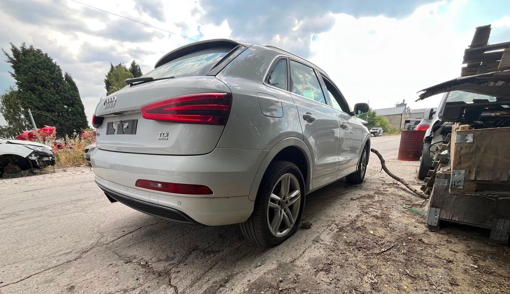 На части 3 бр Audi Q3 8U на части  2.0tdi CFG Sline автомат dq500 4x4  ТОП  quattro Кожен салон