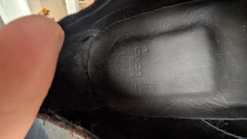 pantofi piele noi fara eticheta 43/29 cm