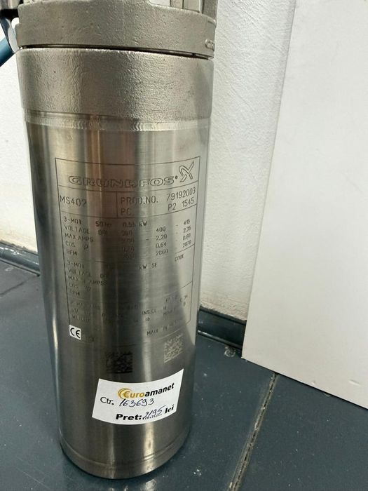 Grundfos SP 5A-6 pompa submersibila 110 - 0 l/minut | 0 - 36 m | -A-