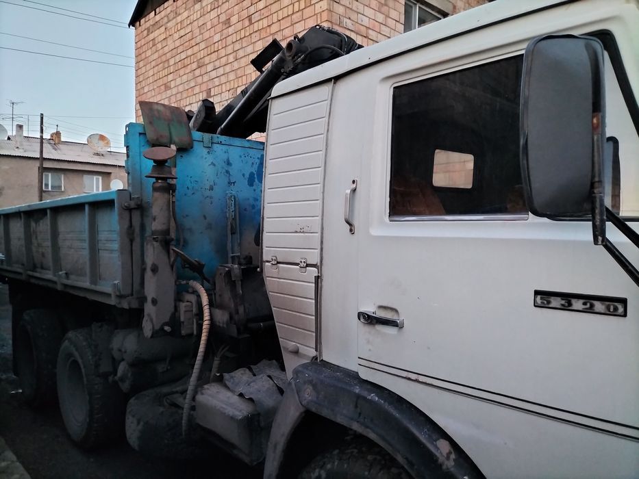 КамАЗ сельхозник грейфер манипулятор самосвал.