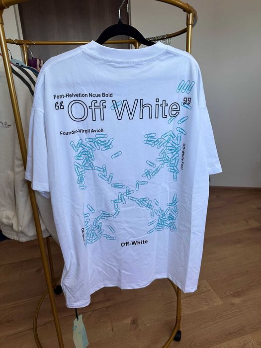 Tricou Off White ALB Model Clippers Marimea M