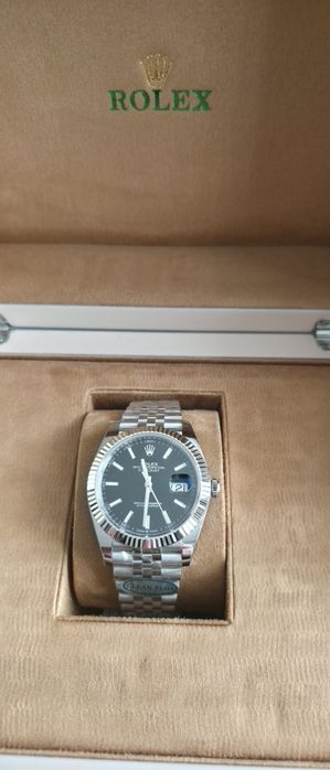 Rolex date just Eta Swiss