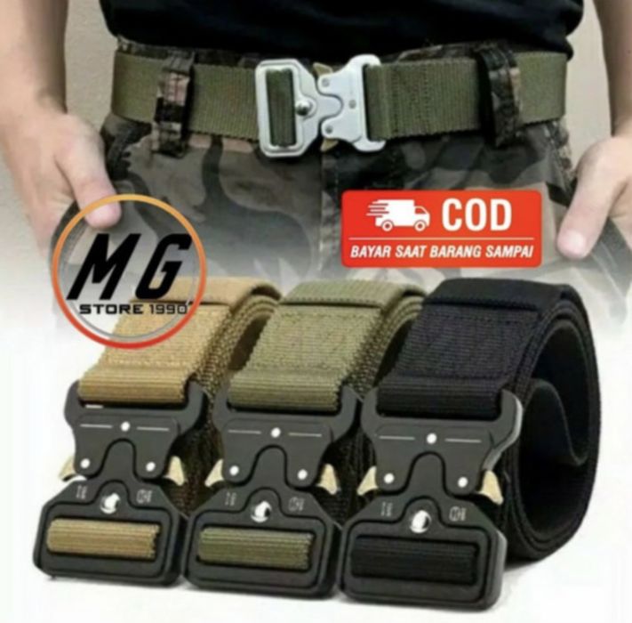 Тактически колан военен с метална катарама – идеален за стрелба, лов