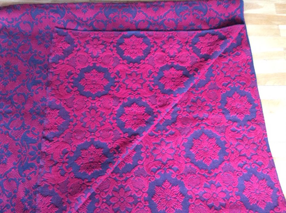 покривка - за легло - вълна и памук - 2 м/2,40м