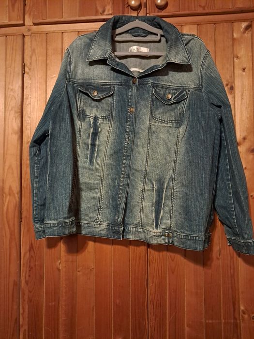 Дамско дънково яке( тип сако) 3XL ULLA POPKEN