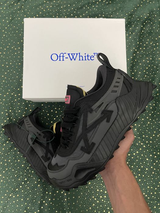 Off-White Odsy-1000 Black Grey Fuchsia