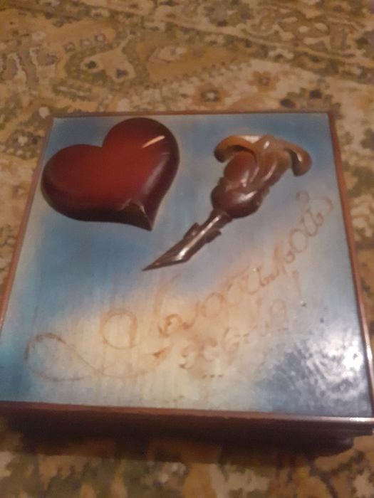 Шкатулка ручная работа.