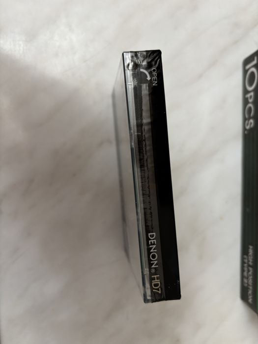 Casete audio denon HD 7/75  sigilate 2 buc.